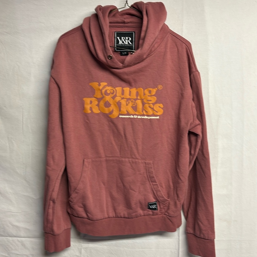 Young & Reckless Men’s Research & Development say less do more Hoodie Size Small